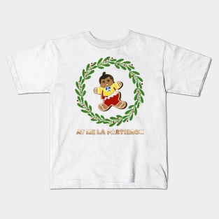 Funny Latino ugly Christmas Chunky Gingerbread Pan Dulce Chavo Kids T-Shirt